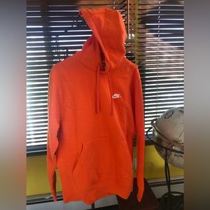 Nike orange hoodie size S